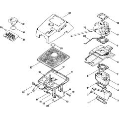 Filter Housing & Air Filter for FS410