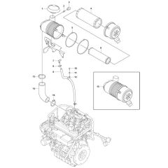 Air Cleaner for Husqvarna FS4600