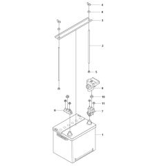 Battery Assembly for FS4600 G II