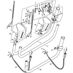 Bike Handle Assembly for Stihl