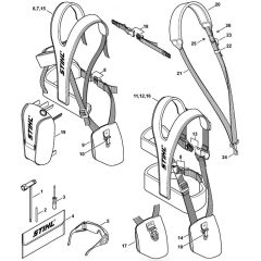 Tools & Harness for Stihl FS460C
