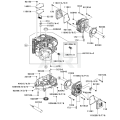 Cylinder & Crankcase for FS481V