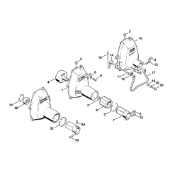 Fan Housing for Stihl FS48 FS52 FS56