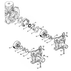 Clutch Assembly for Stihl FS Saws