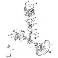 Crankcase & Cylinder Assembly
