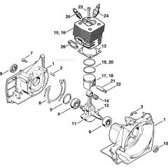 Crankcase & Cylinder Assembly