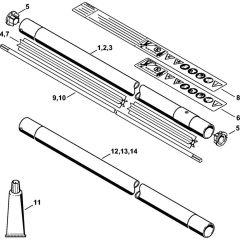 Drive Tube Assembly for Stihl