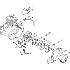 Ignition & Clutch for Stihl FS500