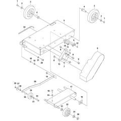 Base Plate for Husqvarna FS500 E