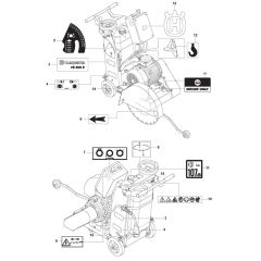 Decals for Husqvarna FS500 E