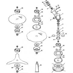 Gear Head Assembly for Stihl