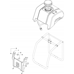 Water Tank & Nose Piece Assembly