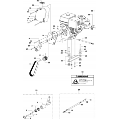Engine & Idler Assembly