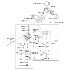 Kawasaki FS541V Carburettor