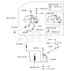 Kawasaki FS541V Control Equipment
