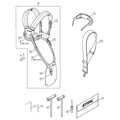 Stihl FS55 Brushcutter Tools