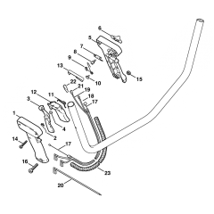 FS55 Bike Handle Assembly