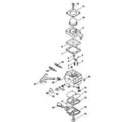 Stihl FS55 Carburetor Assembly