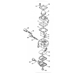 Stihl FS55 Carburetor Assembly