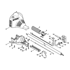 Stihl FS55 Engine Housing