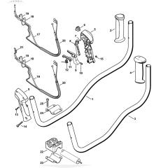 FS56 Bike Handle Assembly