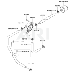 Fuel Tank & Valve for FS600V