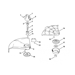 Stihl FS62 FS66 Bearing Housing