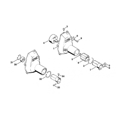 Stihl FS62 FS66 Fan Housing