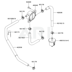 Fuel Tank & Valve for FS651V