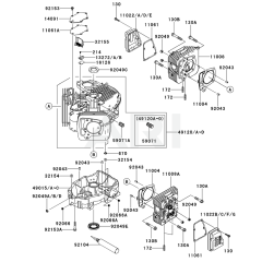 Cylinder & Crankcase for FS651V