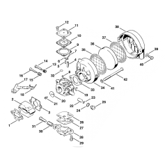 FS65 Carburetor Air Filter