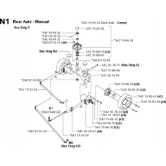Rear Axle Assembly for FS6600