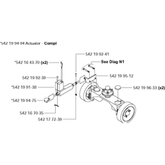 Rear Axle E-Track Assembly