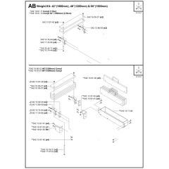 Weight Kit for Husqvarna FS6600