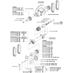 Gearbox-Blade Shaft Assembly