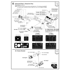 Instrument Panel for FS6600 Saw