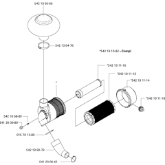 Air Filter Assembly for FS6600 D