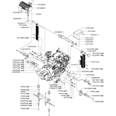 Engine Mounting & Muffler Assembly