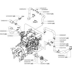 Cooling Assembly for FS6600 JD T3