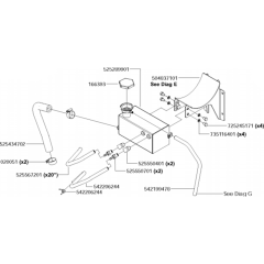 Surge Tank Assembly for FS6600 JD T3
