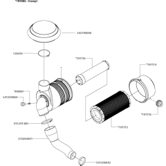 Air Filter Assembly for FS6600