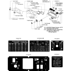 Instrument Panel for FS6600 JD T3