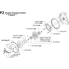 Engine Gearbox-Clutch Assembly