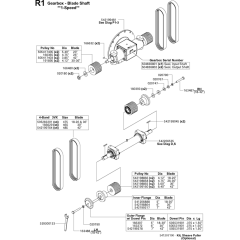 Gearbox Blade Shaft Assembly