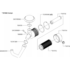Air Filter for Husqvarna FS6800