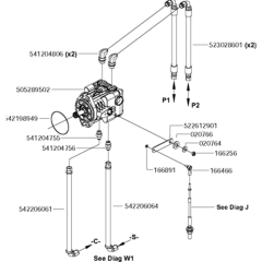 Hydraulic Drive Pump Assembly