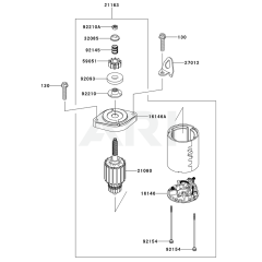 Starter for Kawasaki FS691V