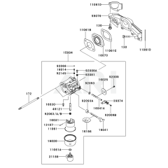 Carburettor for Kawasaki FS691V