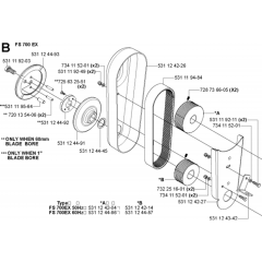 Belt Assembly for FS700 EX