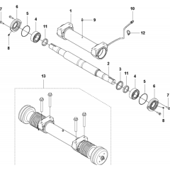 Blade Shaft Assembly FS7000